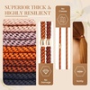 image:imageFORENEE 10Pcs Braided Hair Ties for Thick Hair  Black  Stretchy braided bands offer secure hold for thick hair gold beads suit ponytails daily styling workouts and wrist wear1Neutral