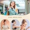 image:imageforenee Plastic Thin Skinny Comb Headbands for Women Black 4 Pack  NonSlip Comb TeethLlightweight HeadbandDIY craftsSports and Fitness Party Looks and Halloween CostumesPurple