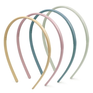 image:imageforenee Plastic Thin Skinny Comb Headbands for Women Black 4 Pack  NonSlip Comb TeethLlightweight HeadbandDIY craftsSports and Fitness Party Looks and Halloween CostumesMulticolor